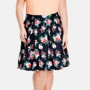 Floral City Chic Skirt